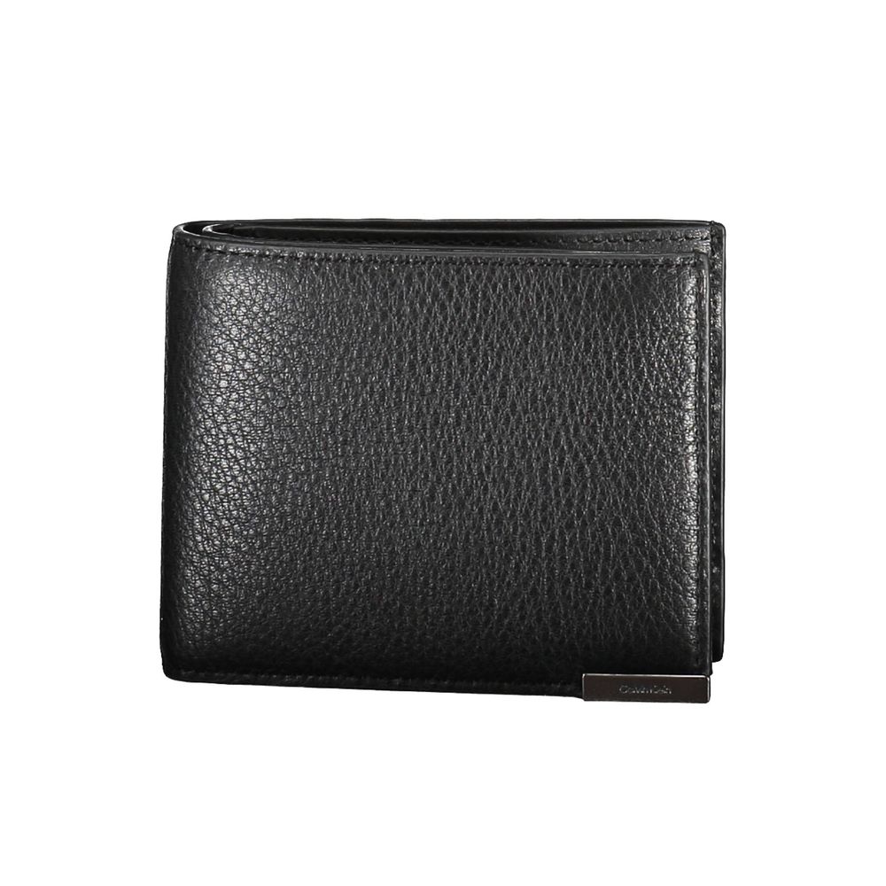 Calvin Klein Black Leather Men's Wallet