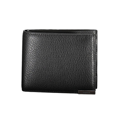 Calvin Klein Black Leather Men's Wallet