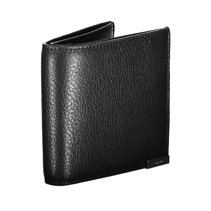 Calvin Klein Black Leather Men's Wallet