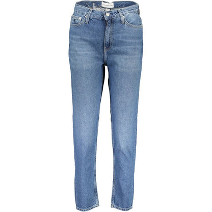 Vaqueros Calvin Klein Azul Algodón para Mujer