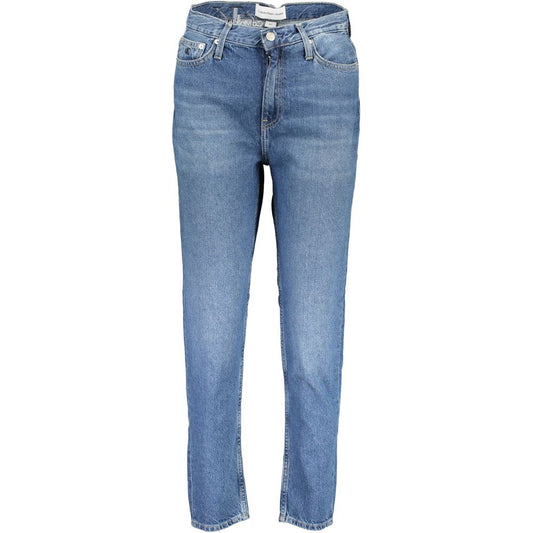Vaqueros Calvin Klein Azul Algodón para Mujer