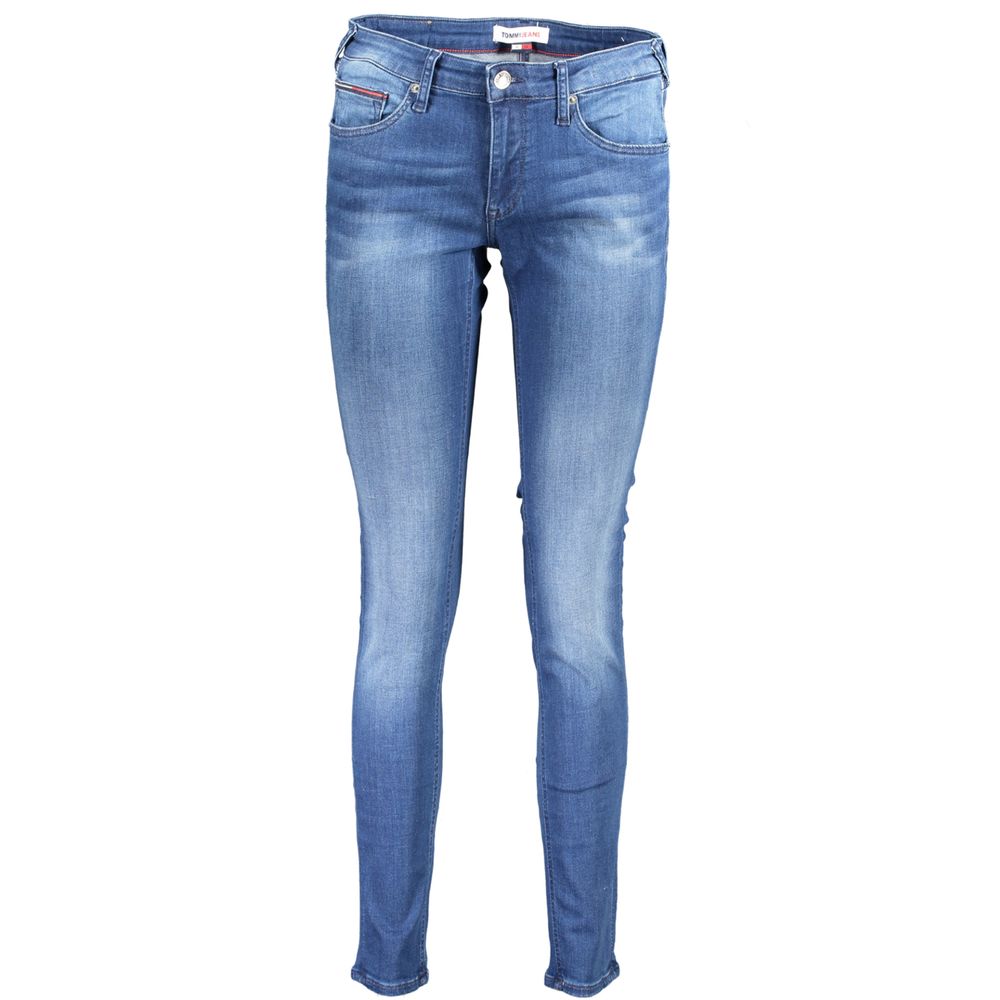 Tommy Hilfiger Jeans de Algodón Azules para Mujer