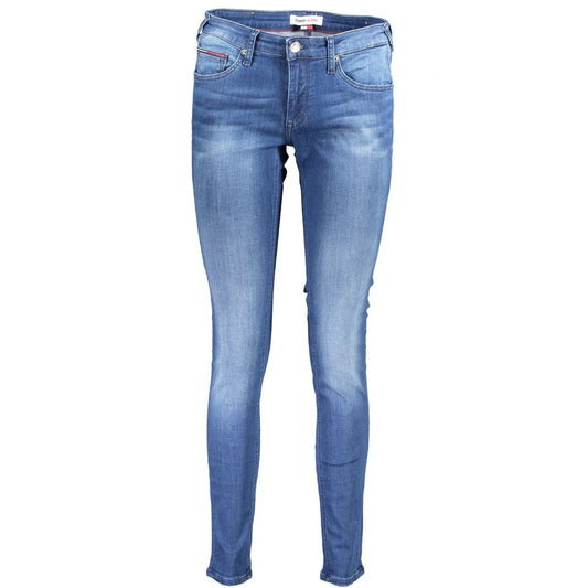 Tommy Hilfiger Jeans de Algodón Azules para Mujer