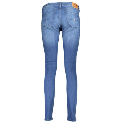 Tommy Hilfiger Jeans de Algodón Azules para Mujer