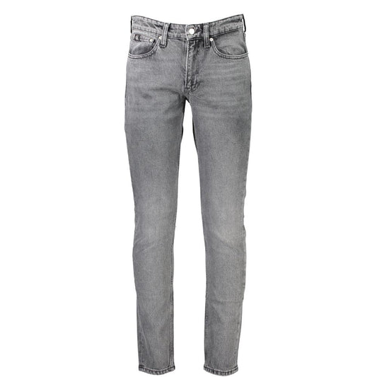 Vaquero Gris de Algodón Calvin Klein para Hombre