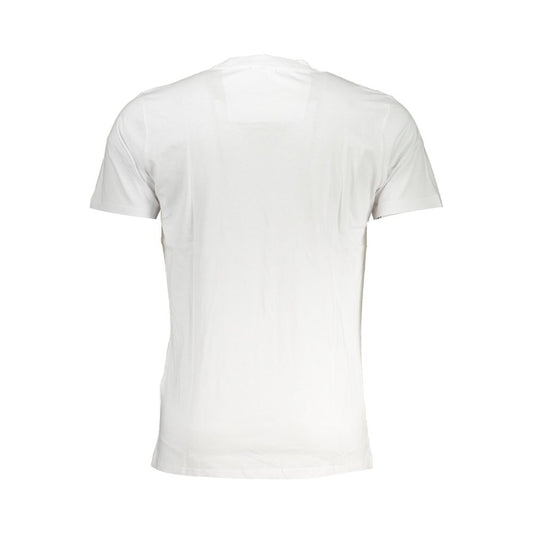 Cavalli Class Camiseta Blanca de Algodón para Hombre