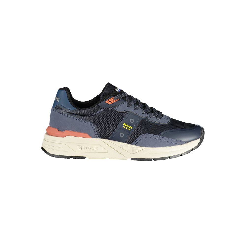 Zapatilla de hombre Blauer de poliuretano azul