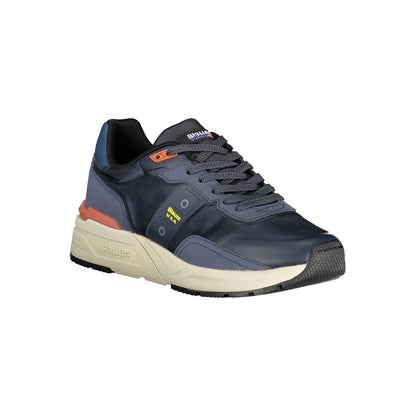 Zapatilla de hombre Blauer de poliuretano azul