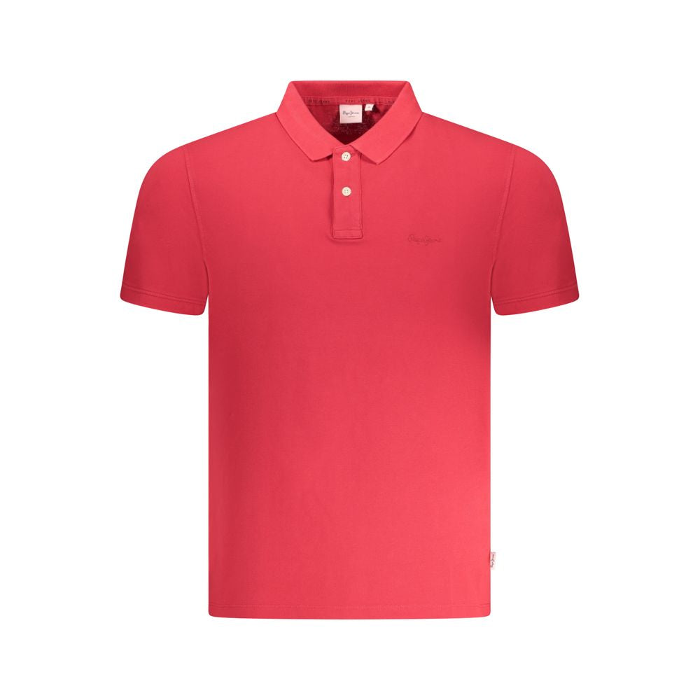 Polo Pepe Jeans para Hombre de Algodón Rojo