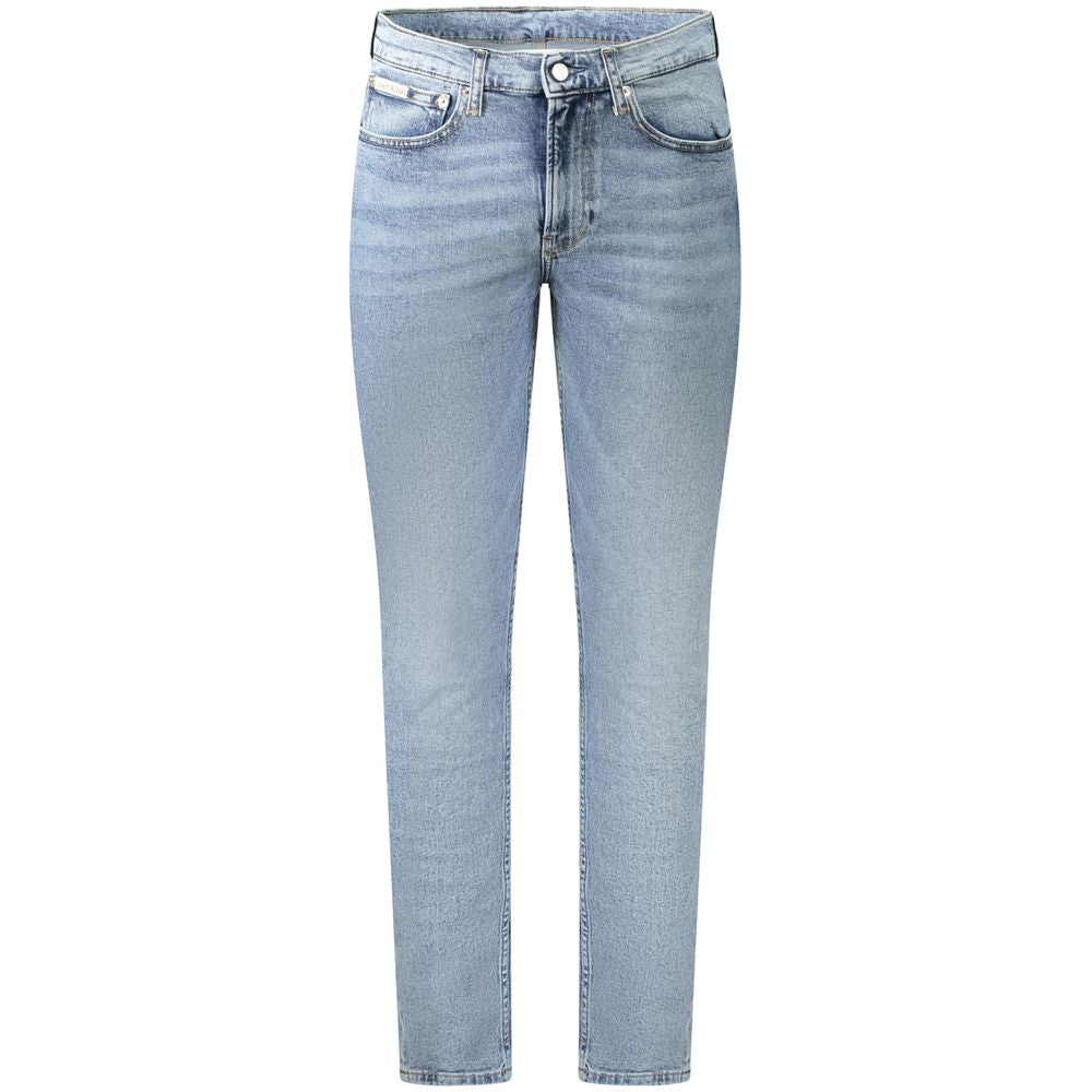 Calvin Klein Azzurro Jeans de algodón para hombre