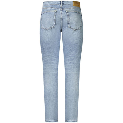 Calvin Klein Azzurro Jeans de algodón para hombre