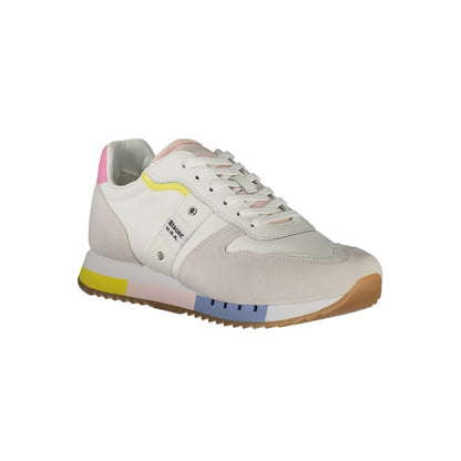 Zapatilla Blauer Bianco Poliuretano de mujer