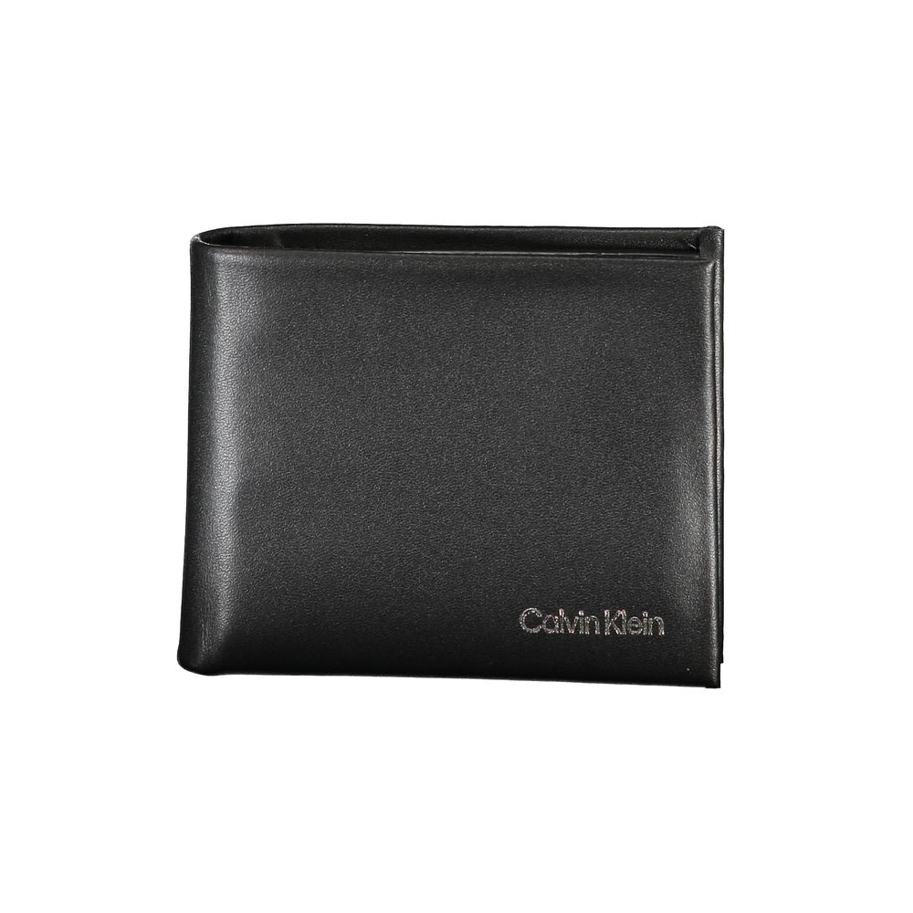 Portefeuille Calvin Klein Noir en Polyuréthane pour Homme