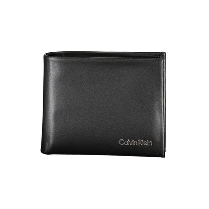 Portefeuille Calvin Klein Noir en Polyuréthane pour Homme