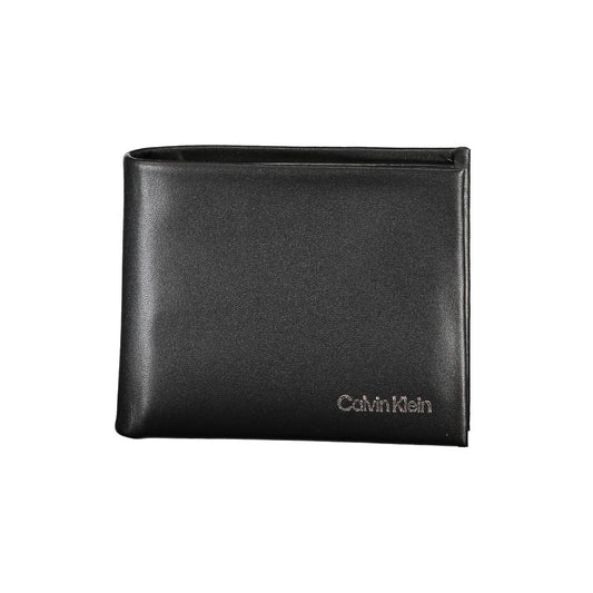 Portefeuille Calvin Klein Noir en Polyuréthane pour Homme