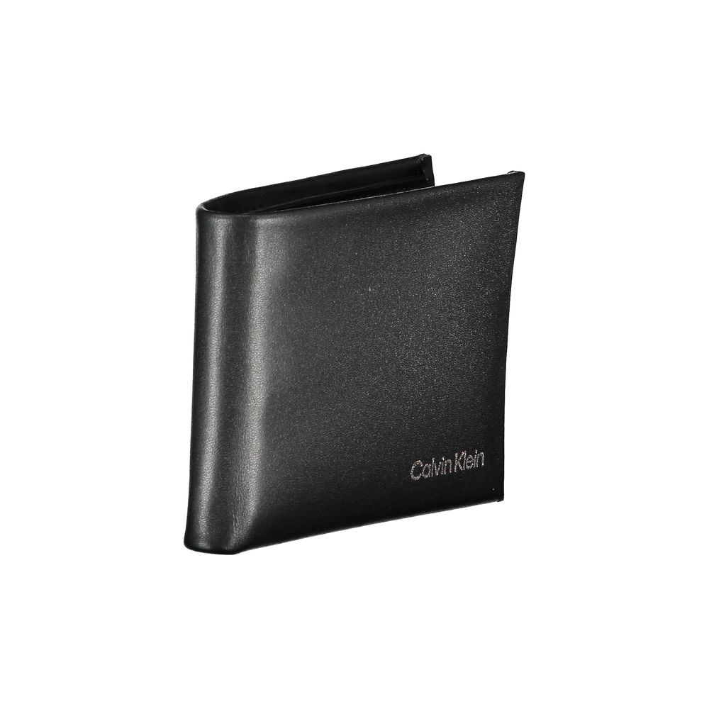 Portefeuille Calvin Klein Noir en Polyuréthane pour Homme