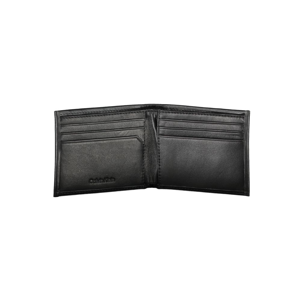 Portefeuille Calvin Klein Noir en Polyuréthane pour Homme