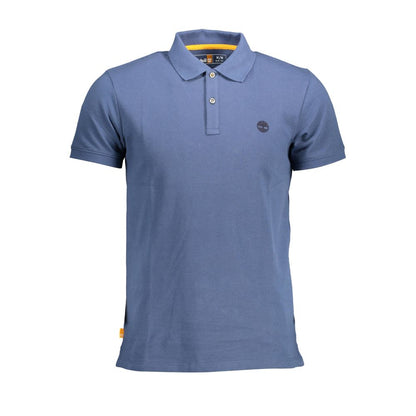 Polo Timberland azul de algodón para hombre