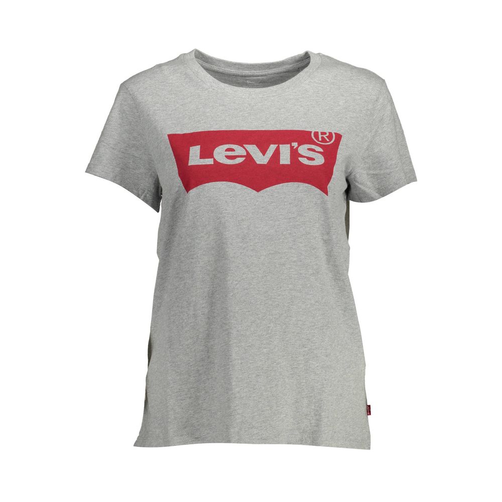 Camiseta Levi's Grigio de Algodón para Mujer