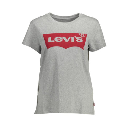 Camiseta Levi's Grigio de Algodón para Mujer