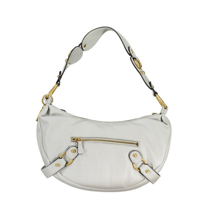 Bolso de hombro de poliuretano gris Guess para mujer