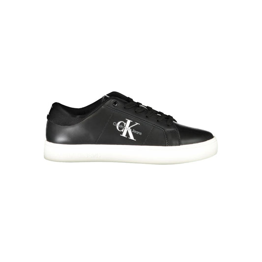 Zapatillas de hombre de poliuretano negras Calvin Klein