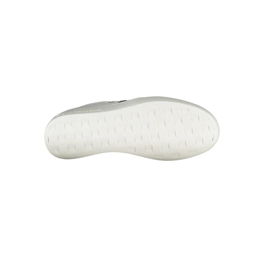 Zapatillas Calvin Klein de cuero blanco para mujer