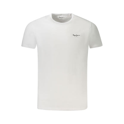 Camiseta de algodón para hombre Pepe Jeans Bianco