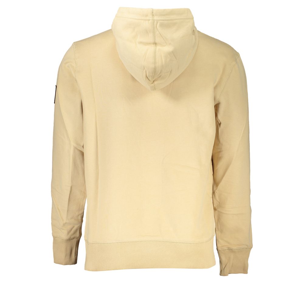Sudadera Calvin Klein de algodón beige para hombre