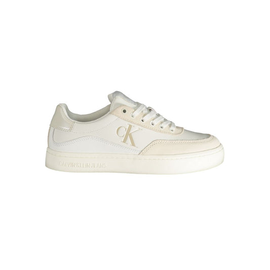 Zapatilla Calvin Klein Bianco de poliuretano para mujer