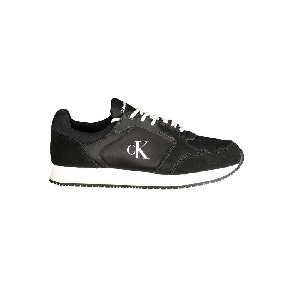Zapatillas de hombre de poliuretano negras Calvin Klein