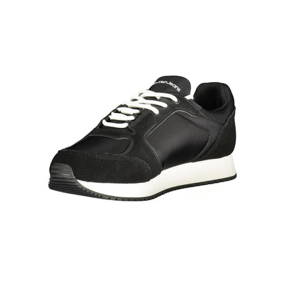 Zapatillas de hombre de poliuretano negras Calvin Klein