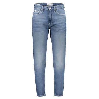 Calvin Klein Vaquero Tapered de Algodón Azul para Hombre