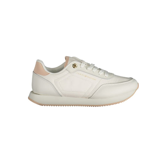 Zapatilla de Piel Blanca para Mujer Tommy Hilfiger