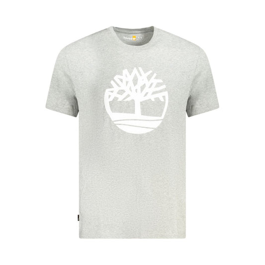 Timberland Camiseta de Algodón Gris para Hombre