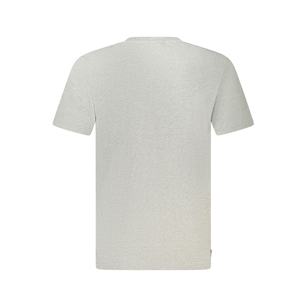 Camiseta de algodón gris para hombre Timberland
