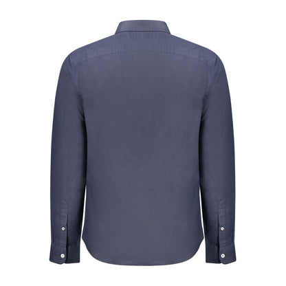 Camisa de lino azul para hombre Timberland