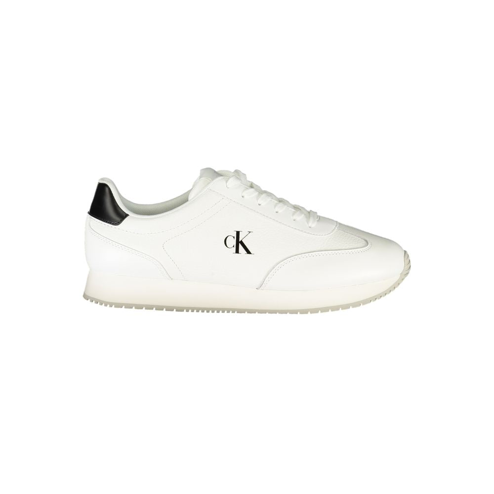 Zapatillas de Hombre Calvin Klein Bianco de Poliuretano