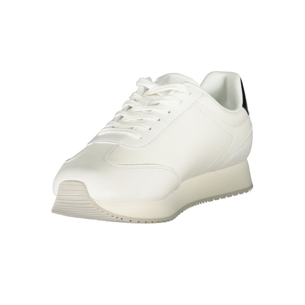 Zapatillas de Hombre Calvin Klein Bianco de Poliuretano
