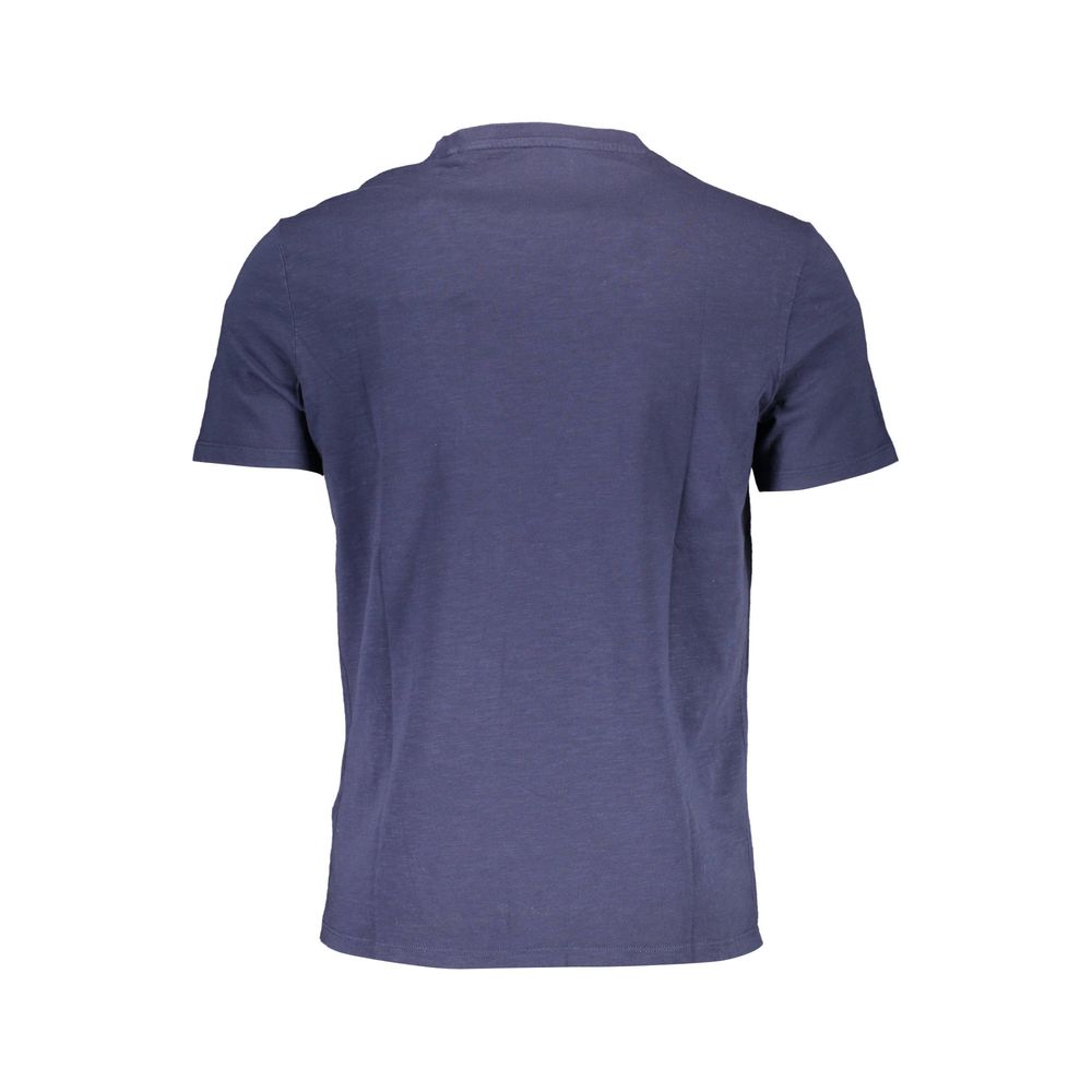 Camisa Guess para hombre de algodón orgánico azul