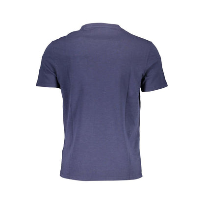 Camisa Guess para hombre de algodón orgánico azul