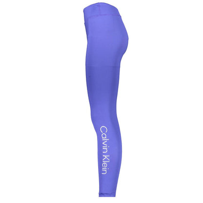 Calvin Klein Legging de poliéster azul para mujer