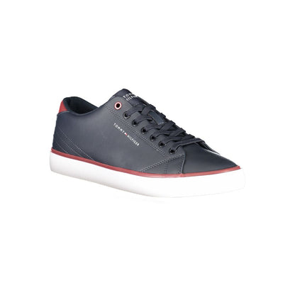 Zapatillas Tommy Hilfiger azules de poliuretano para hombre