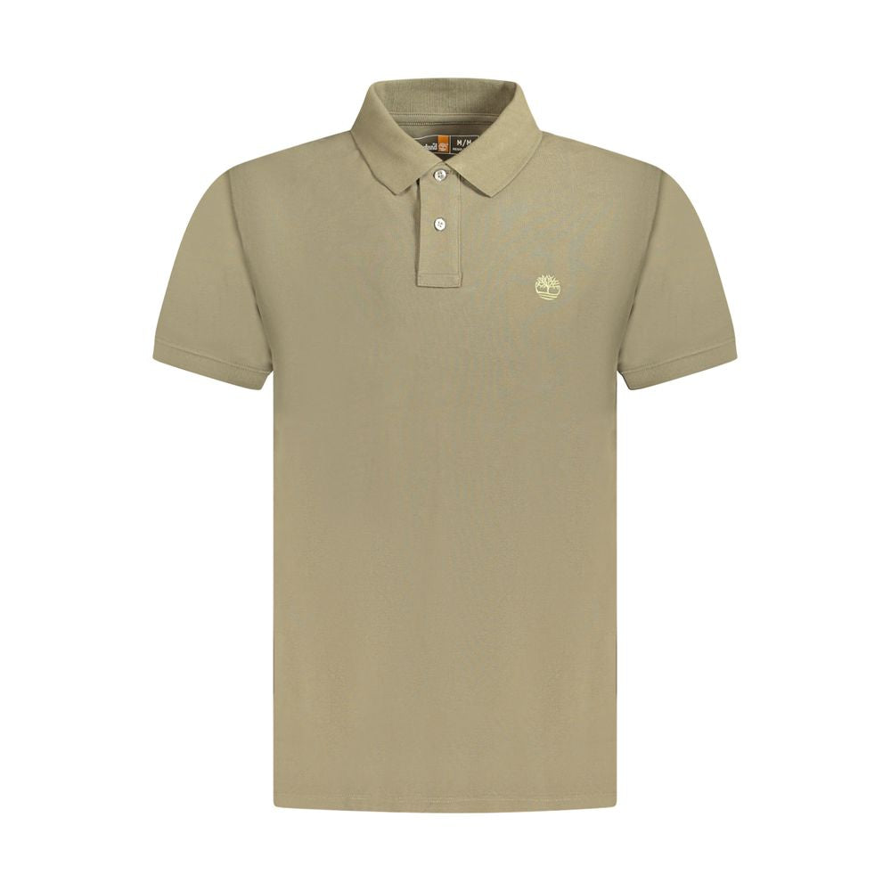 Polo Timberland marrón de algodón para hombre