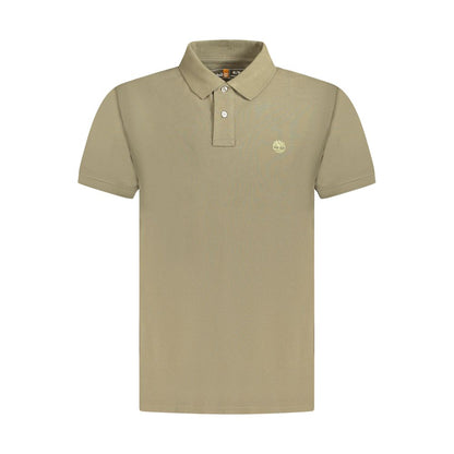 Polo Timberland marrón de algodón para hombre
