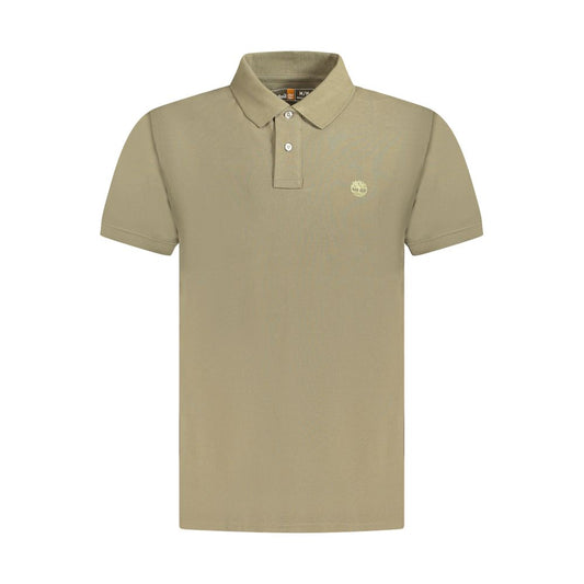 Polo Timberland marrón de algodón para hombre