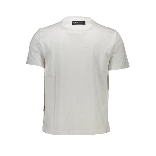 Camiseta de Algodón Blanca para Hombre Plein Sport