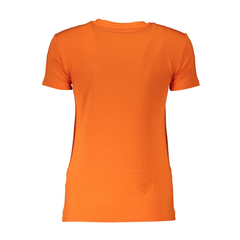 Patrizia Pepe Camiseta de mujer viscosa naranja