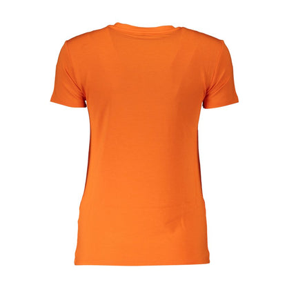 Patrizia Pepe Camiseta de mujer viscosa naranja