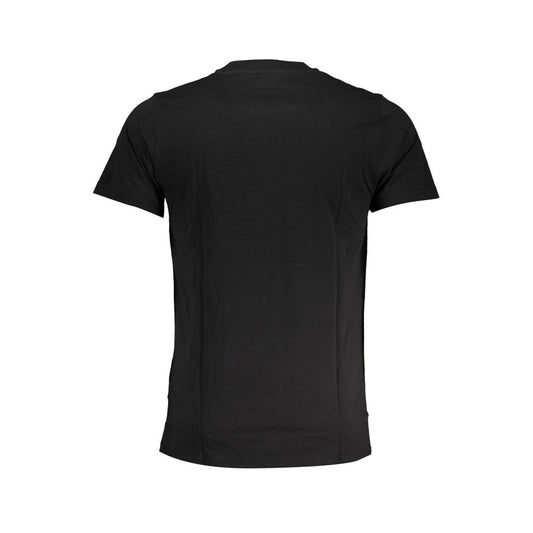 Camiseta Cavalli Class de algodón negro para hombre